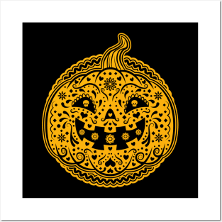 Pumpkin of the dead Posters and Art